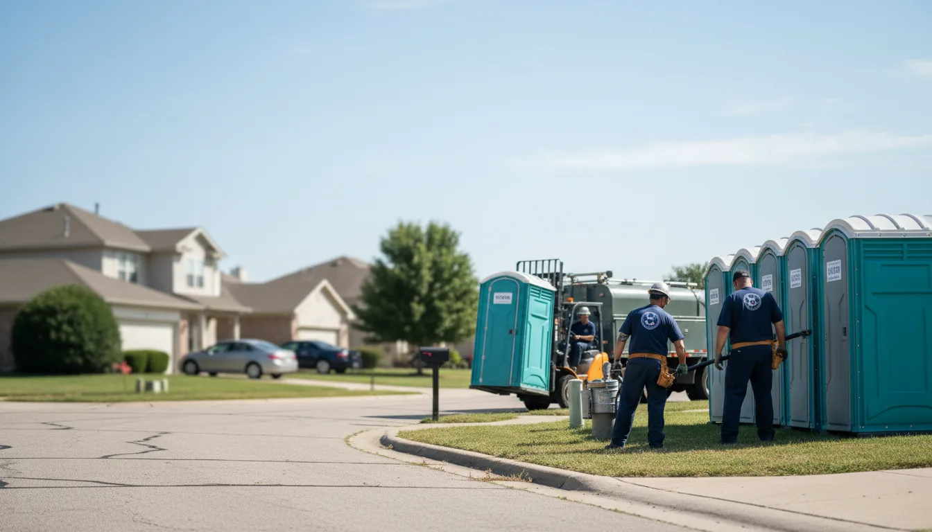 Porta Potty Rental in Radnor, OH near me